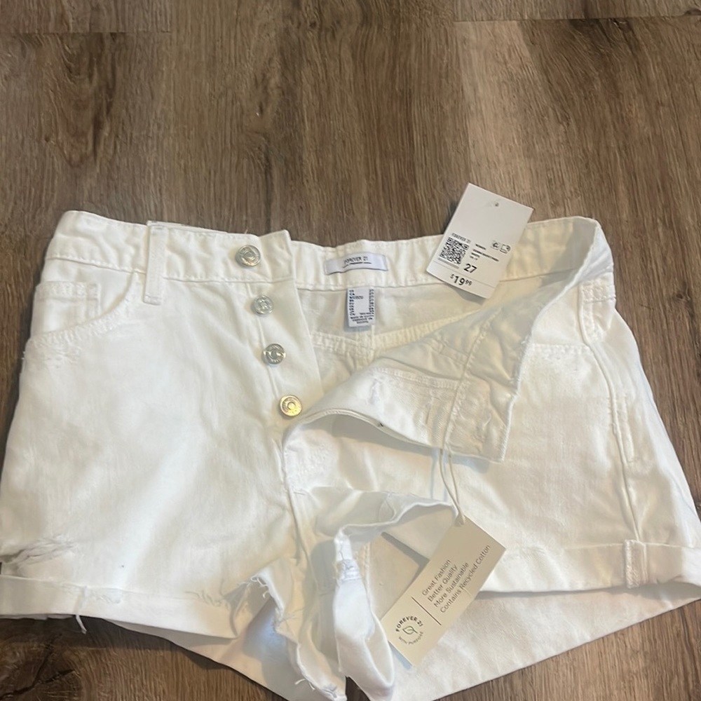 Never Worn White Shorts